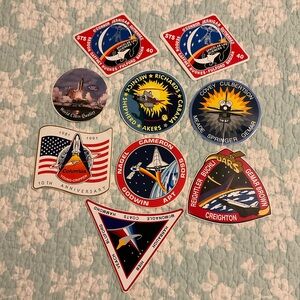 Space shuttle decals